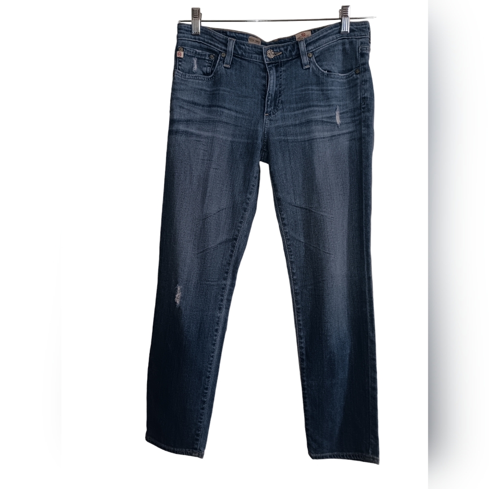 AG Adriano Goldschmied Stilt Crop Cigarette Jean Crop Size 28 Made in the USA